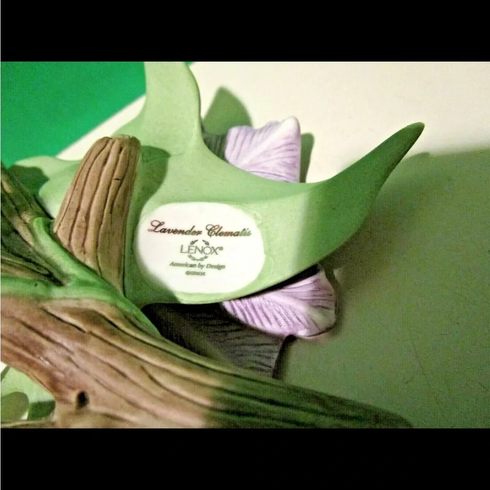Lenox Lavender Floral Ceramic Decor
